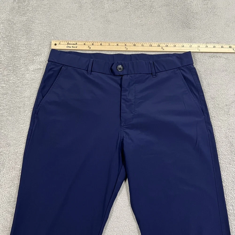 Greyson Pants Mens 34x34 Blue Golf Performance Stretch